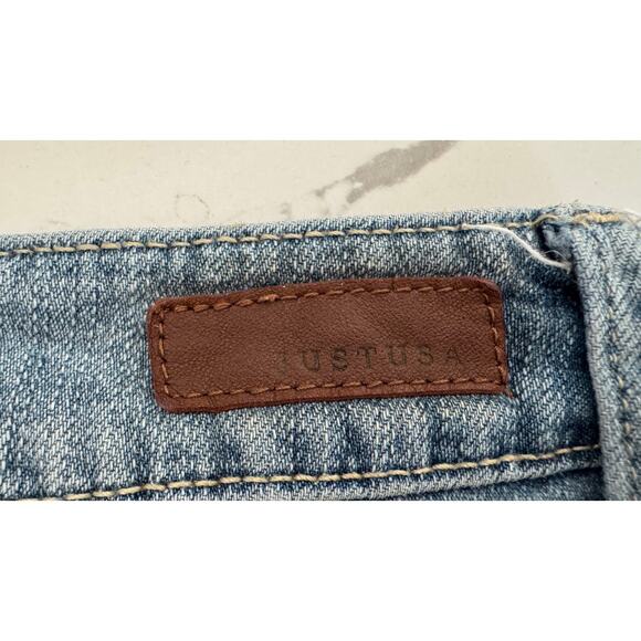 JustUSA Women's Ankle Raw Hem Jeans Size 3‎ - Picture 4 of 9